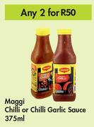 Maggi Chilli Or Chilli Garlic Sauce-For Any 2 x 375ml