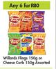 Willards Flings 150g Or Cheese Curls 150g Assorted-For Any 6