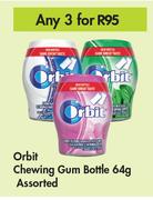 Orbit Chewing Gum Bottle Assorted-For Any 3 x 64g
