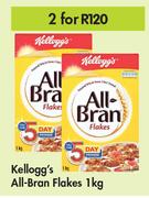 Kellogg's All Bran Flakes-For 2 x 1kg