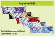 Sta Soft Concentrated Fabric Conditioner-For Any 6 x 500ml