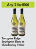 Porcupine Ridge Sauvignon Blanc Or Chardonnay- For Any 2 x 750ml