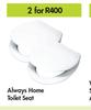 Always Home Toilet Seat-For 2 