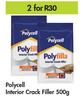 Polycell Interior Crack Filler-For 2 x 500g