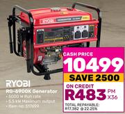 Ryobi RG-6900K Generator
