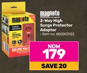 Magneto 2 Way High Surge Protector Adaptor