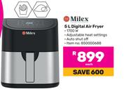 Milex 5L Digital Air Fryer