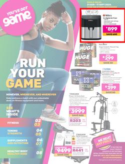 Game : Run Your Game (21 August - 17 September 2024), page 1