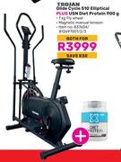 Trojan Glide Cycle 510 Elliptical Plus USN Diet Protein 900g