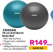 Trojan 75cm Anti Burst Body Ball-Each