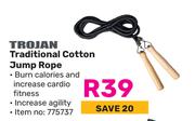 Trojan Traditional Cotton Jumpe Rope