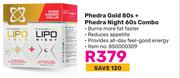 Phedra Gold 80s + Phedra Night 60s Combo