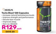 SSA Testo Blast 120 Capsules