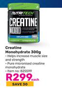 Nutritech Creatine Monohydrate-300g