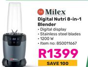Milex Digital Nutri 8-In-1 Blender