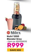 Milex Nutri 1200 Blender (Grey)
