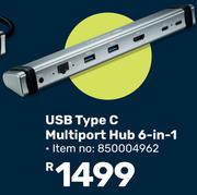 Canyon USB Type-C Multiport Hub 6 In 1