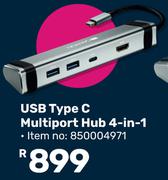 Canyon USB Type-C Multiport Hub 4 In 1