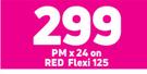 Samsung Galaxy A12 4G Smartphone-On Red Flexi 125