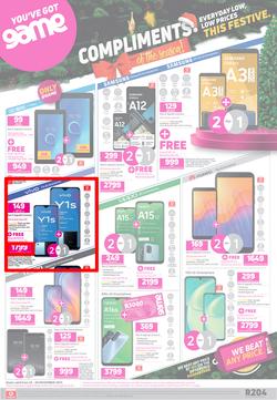 Game Cellular : Compliments Of The Season (22 December - 28 December 2021), page 1