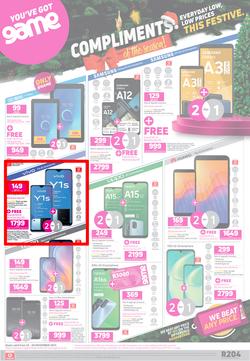 Game Cellular : Compliments Of The Season (22 December - 28 December 2021), page 1