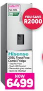 Hisense 298L Frost Free Combi Fridge