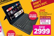 JVC 11.6" Pro tablet With Docking Keyboard