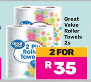 Great Value Roller Towels-For 2