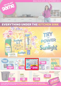 Game : Everything Under The Kitchen Sink (27 August - 30 September 2024), page 1