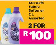 Sta-Soft Fabric Softener Assorted-For 2 x 2Ltr