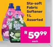Sta-Soft Fabric Softener Assorted-1Ltr Each