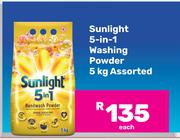Sunlight  5-In-1 Washing Powder Assorted-5kg