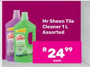 Mr Sheen Tile Cleaner Assorted-1Ltr Each