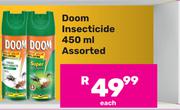 Doom Insecticide Assorted-450ml Each
