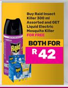 Buy Raid Insect Killer  300ml Assorted-For Both