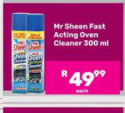 Mr Sheen Fast Acting Oven Cleaner-300ml Each
