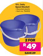 Jolly Spout Bucket-For 2 x 13Ltr