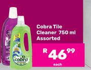 Cobra Tile Cleaner Assorted-750ml Each