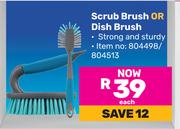 Scrub Brush Or Dish Brush-Each