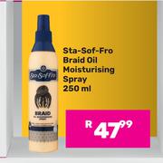 Sta-Sof-Fro Braid Oil Moisturising Spray-250ml