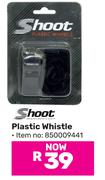 Shoot Plastic Whistle