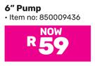 Shoot 6" Pump 850009436