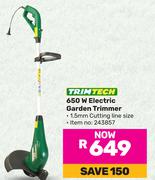 Trimtech 650W Electric Garden Trimmer