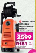 Bennett Read XTR2000 High Pressure Washer