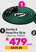 Gorilla X Hose Pro 15m