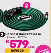 Gorilla X Hose Pro 23m