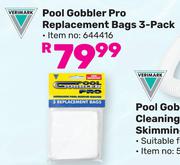 Verimark Pool Gobbler Pro Replacement Bags 3 Pack