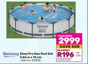 Bestway Steel Pro Max Pool Set 3.66m x 76cm