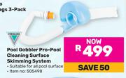 Verimark Pool Gobbler Pro Pool Cleaning Surface Skimming System