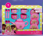 Barbie 13 Piece Tea Set